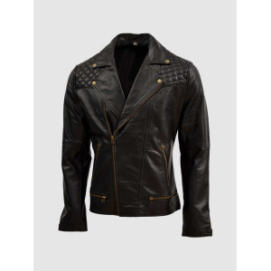 Quilted Soft Sheep Leather Jacket