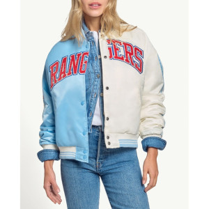 Rangers Zone Blitz Texas Satin Jacket