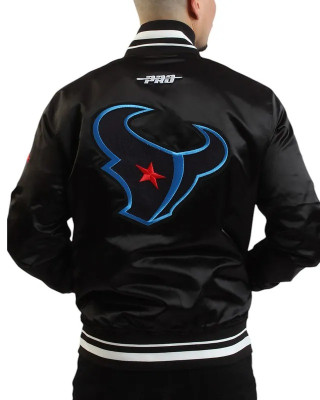Ransom Houston Texans Black Satin Jacket