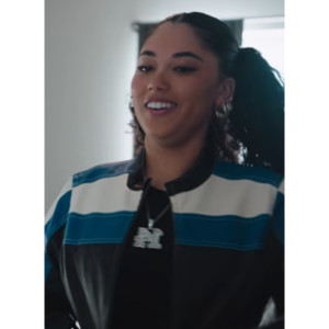 Receiver Season 1 Brooklyn Adams Moto Racer Leather Jacket