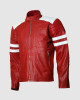 Red & White Real Leather Jacket Red & White Real Leather Jacket