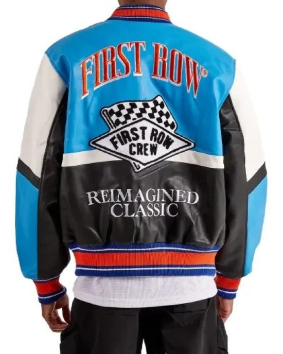 Reimagined Classic Leather Varsity Jacket Reimagined Classic Leather Varsity Jacket
