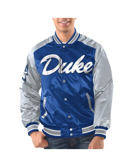 Renegade Duke Blue Devils Blue and Gray Jacket