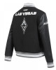 Retro Las Vegas Aces Classics Rib Varsity Jacket Retro Las Vegas Aces Classics Rib Varsity Jacket