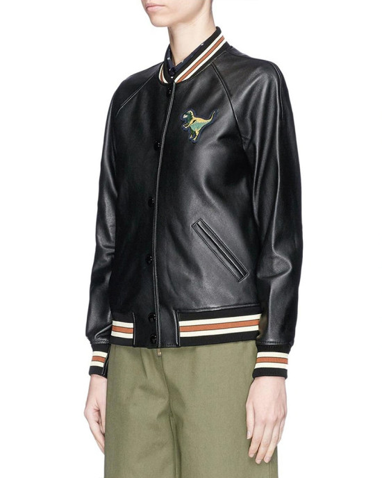 Rexy Varsity Leather Jacket Rexy Varsity Leather Jacket