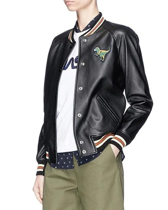 Rexy Varsity Leather Jacket Rexy Varsity Leather Jacket