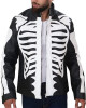 Rob Zombie Skeleton Bones Skull Black Leather Jacket Rob Zombie Skeleton Bones Skull Black Leather Jacket