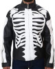 Rob Zombie Skeleton Bones Skull Black Leather Jacket Rob Zombie Skeleton Bones Skull Black Leather Jacket
