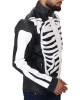 Rob Zombie Skeleton Bones Skull Black Leather Jacket Rob Zombie Skeleton Bones Skull Black Leather Jacket