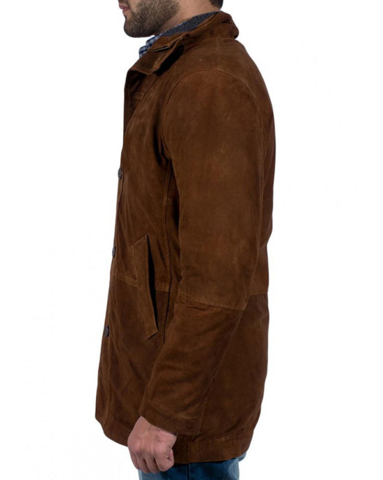 Robert Taylor Sheriff Longmire Suede Coat Robert Taylor Sheriff Longmire Suede Coat