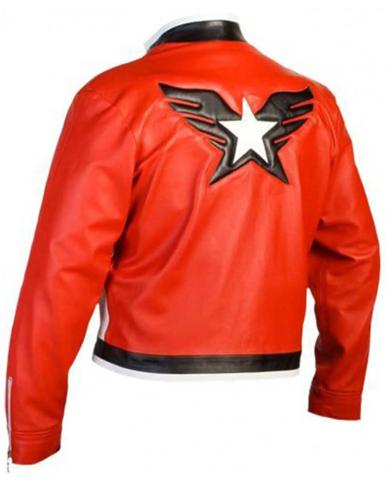 Rock Howard King of Fighters XIV Real Leather Jacket Rock Howard King of Fighters XIV Real Leather Jacket