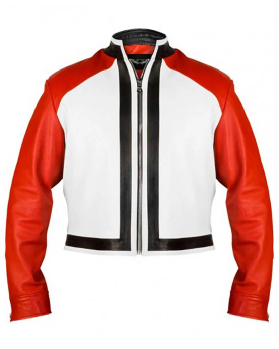 Rock Howard King of Fighters XIV Real Leather Jacket Rock Howard King of Fighters XIV Real Leather Jacket
