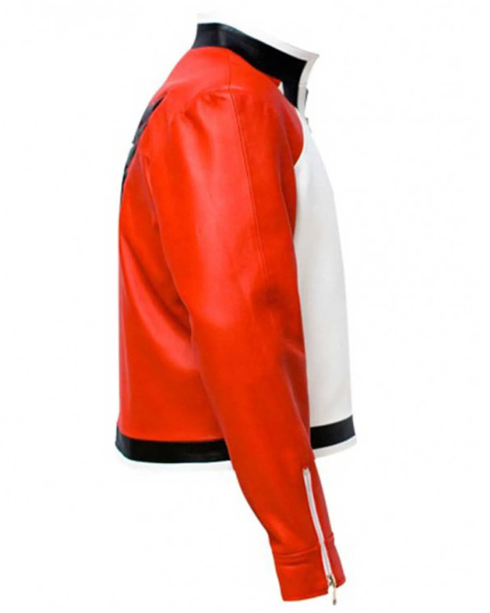 Rock Howard King of Fighters XIV Real Leather Jacket Rock Howard King of Fighters XIV Real Leather Jacket