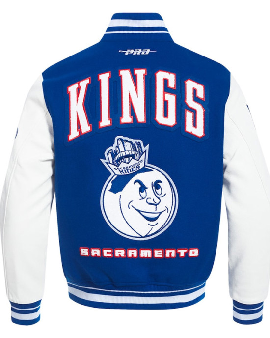 Sacramento Kings 2024/25 City Edition Chenille Blue Varsity Jacket Sacramento Kings 2024/25 City Edition Chenille Blue Varsity Jacket
