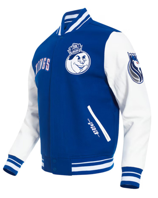 Sacramento Kings 2024/25 City Edition Chenille Blue Varsity Jacket Sacramento Kings 2024/25 City Edition Chenille Blue Varsity Jacket