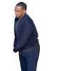 Sam Wilson Blue Bomber Jacket Captain America Brave New World Sam Wilson Blue Bomber Jacket Captain America Brave New World