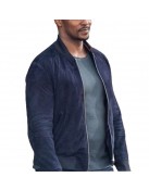Sam Wilson Blue Bomber Jacket Captain America Brave New World