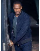 Sam Wilson Blue Bomber Jacket Captain America Brave New World