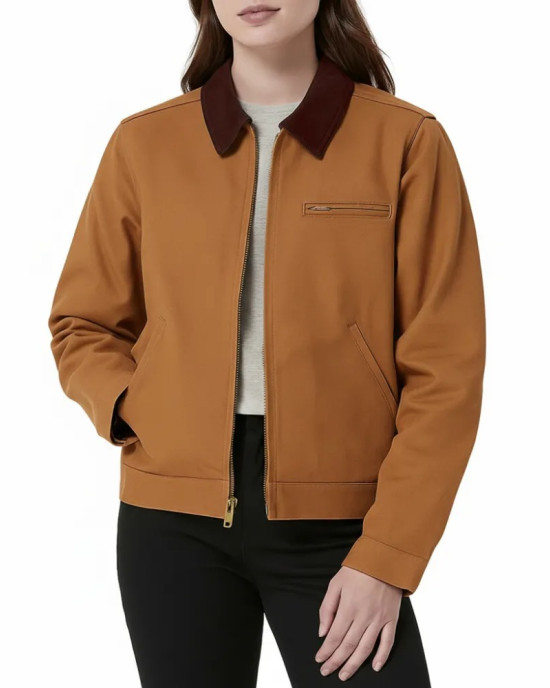 Samara Weaving Eenie Meanie Cotton Jacket