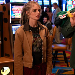 Samara Weaving Eenie Meanie Cotton Jacket