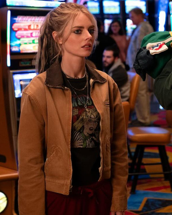 Samara Weaving Eenie Meanie Cotton Jacket