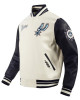 San Antonio Spurs 2024/25 City Edition Chenille Cream Varsity Jacket San Antonio Spurs 2024/25 City Edition Chenille Cream Varsity Jacket