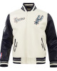 San Antonio Spurs 2024/25 City Edition Chenille Cream Varsity Jacket San Antonio Spurs 2024/25 City Edition Chenille Cream Varsity Jacket