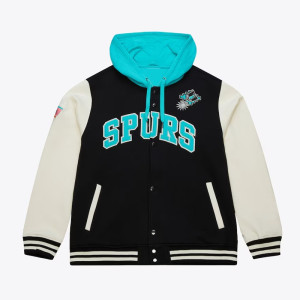 San Antonio Spurs Courtside Varsity Fleece Jacket