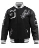 San Antonio Spurs Mashup Classic Rib Varsity Jacket San Antonio Spurs Mashup Classic Rib Varsity Jacket
