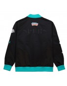 San Antonio Spurs OG 3.0 Lightweight Black Satin Jacket