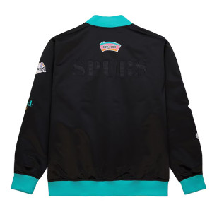 San Antonio Spurs OG 3.0 Lightweight Black Satin Jacket