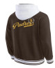 San Diego Padres Brown Cotton Hooded Jacket