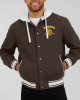 San Diego Padres Brown Cotton Hooded Jacket