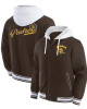 San Diego Padres Brown Cotton Hooded Jacket