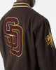 San Diego Padres Brown Wool Varsity Jacket San Diego Padres Brown Wool Varsity Jacket