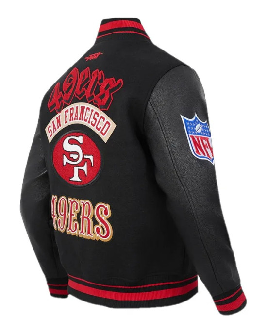 San Francisco 49ers Best of Classic Rib Varsity Jacket