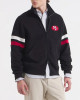 San Francisco 49ers Black Striped Fleece Jacket San Francisco 49ers Black Striped Fleece Jacket