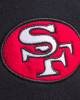 San Francisco 49ers Black Striped Fleece Jacket San Francisco 49ers Black Striped Fleece Jacket
