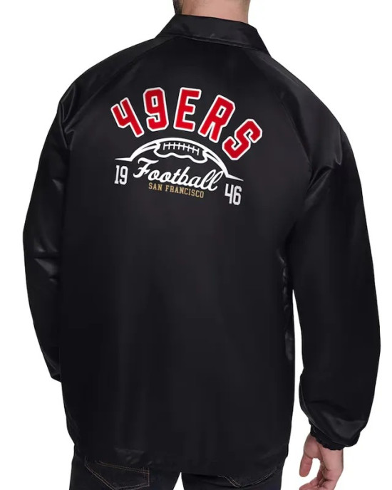 San Francisco 49ers Coaches Windbreaker Jacket San Francisco 49ers Coaches Windbreaker Jacket