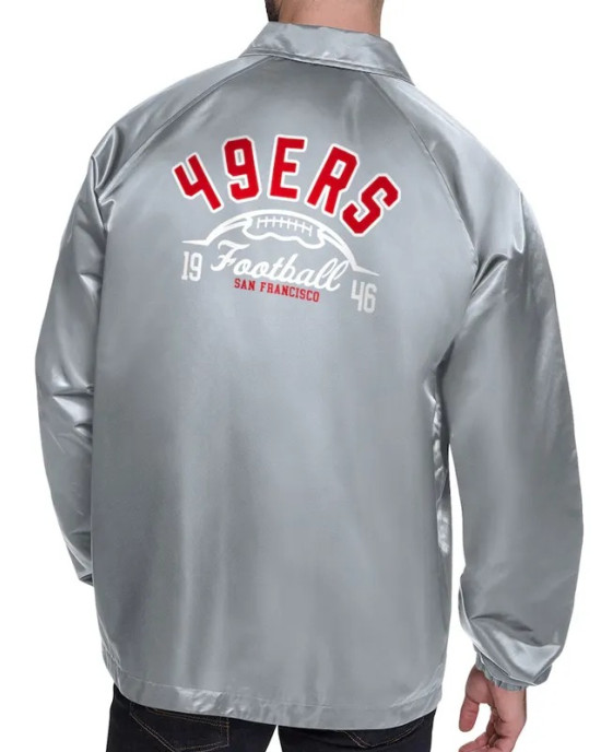 San Francisco 49ers Coaches Windbreaker Jacket San Francisco 49ers Coaches Windbreaker Jacket