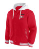 San Francisco 49ers Scarlet Cotton Hooded Jacket San Francisco 49ers Scarlet Cotton Hooded Jacket