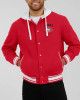 San Francisco 49ers Scarlet Cotton Hooded Jacket San Francisco 49ers Scarlet Cotton Hooded Jacket