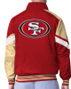 San Francisco 49ers Strong Arm Scarlet Full-Zip Jacket San Francisco 49ers Strong Arm Scarlet Full-Zip Jacket