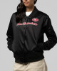 San Francisco 49ers Throwback Graphics Black Satin Jacket Unisex
