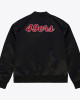 San Francisco 49ers Throwback Graphics Black Satin Jacket Unisex