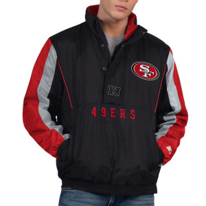 San Francisco 49ers Thursday Night Gridiron Half-Zip Jacket