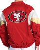 San Francisco 49ers Yard Line Scarlet Full-Zip Jacket San Francisco 49ers Yard Line Scarlet Full-Zip Jacket