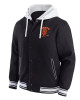 San Francisco Giants Black Cotton Hooded Jacket San Francisco Giants Black Cotton Hooded Jacket