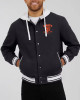 San Francisco Giants Black Cotton Hooded Jacket San Francisco Giants Black Cotton Hooded Jacket