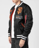 San Francisco Giants Full-Zip Black Bomber Jacket